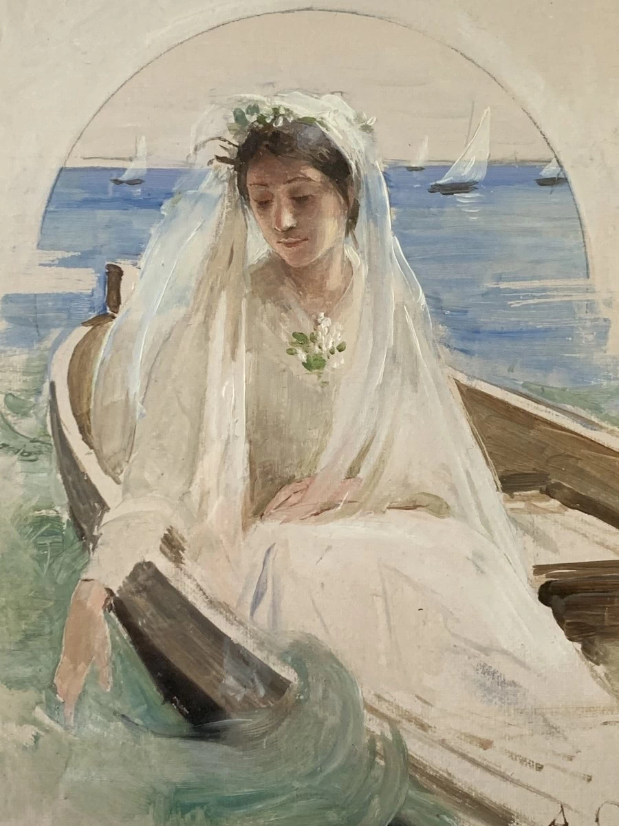 La sposa in barca